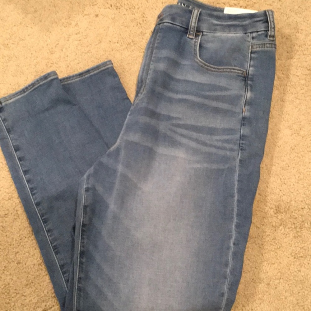 NWT 14 regular AE curvy super high rise